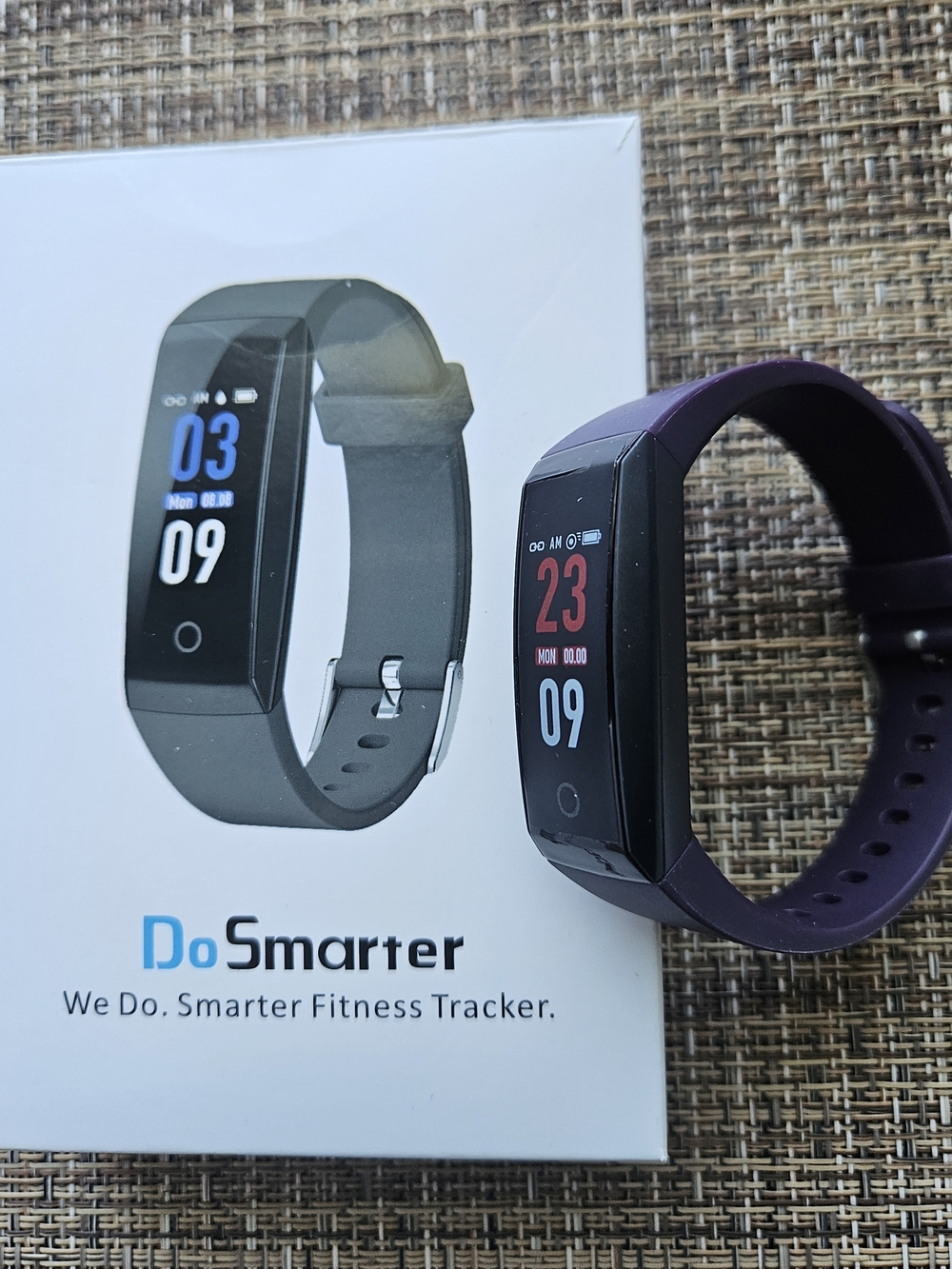 Purple Fitness Tracker - Smart Activity Wristband